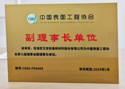 中国表面工程协会副理事长单位